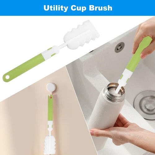 Ociekacz Stojak do Suszenia Kubków Butelek Metalowy Brązowy 12.5x20x16.7 na Arena.pl