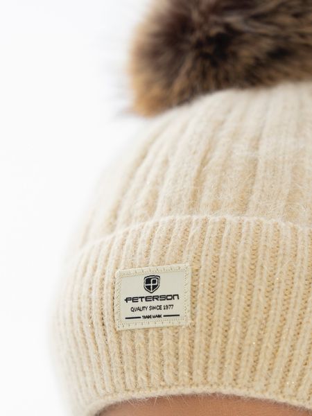 czapka ptn hat-08-7767 beige zdjęcie 8