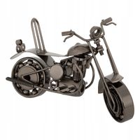 Metalowy motocykl RETRO Figurka Na prezent Ozdoba Stojący Salon Dekoracja
