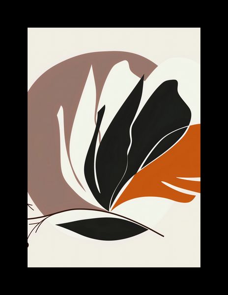 Plakat 13x18cm Elegancja Roślinna zdjęcie 2