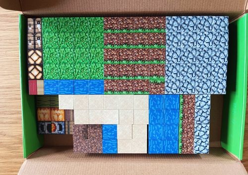 KLOCKI MAGNETYCZNE MOCNE KLOCKI SZEŚCIANY 212 EL KLOCKI PIKSELE na Arena.pl