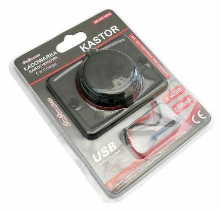 GNIAZDO USB x2 ŁADOWARKA LED 12/24V 3.1.A 42793 na Arena.pl