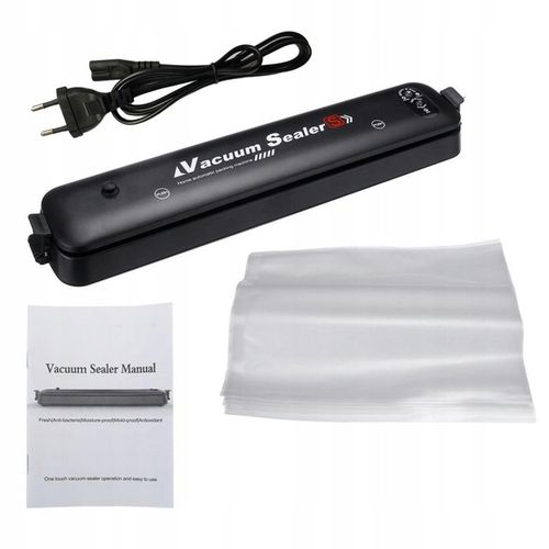 ZGRZEWARKA PRÓŻNIOWA RĘCZNA PAKOWARKA DO ŻYWNOŚCI FOLII + WORKI na Arena.pl