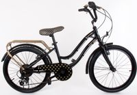 Rower Sun Baby Heart Bike 20" czarny, złoty