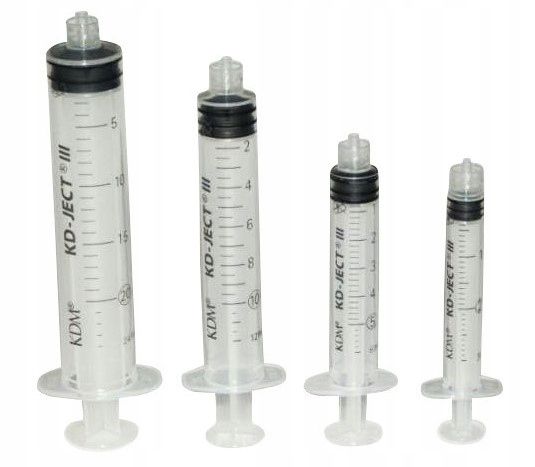 Strzykawka 3-częściowa 3ml Luer-Lock KD-JECT III zdjęcie 5