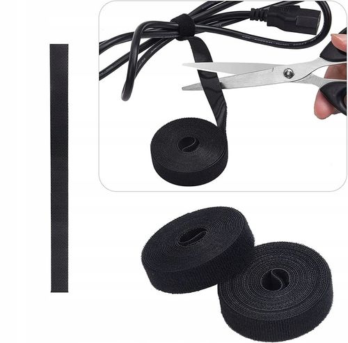 ZESTAW ORGANIZER NA KABLE KABLI KLIPS UCHWYT OPLOT OPASKA KABLOWA Z na Arena.pl