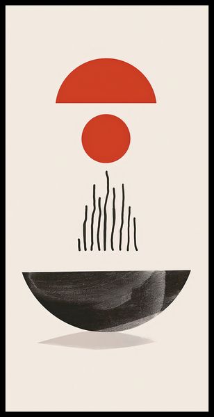 Plakat 50x100cm Półokrągła Forma zdjęcie 2