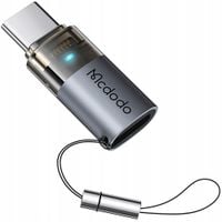 mcdodo adapter przejściówka usb-c usb typ c do lightning iphone 17 pro led