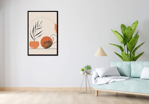 Plakat 67,5x100cm Tonacja Pasteli na Arena.pl