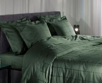 Poszewka na kołdrę Heckettlane Diamante Calla Green 140/200-220+1x60/70cm