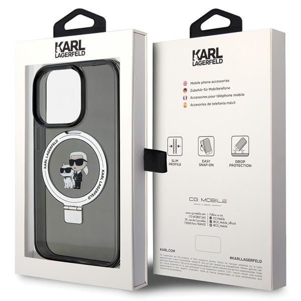 Etui Karl Lagerfeld do iPhone 15 Pro Max, Czarny, MagSafe zdjęcie 8