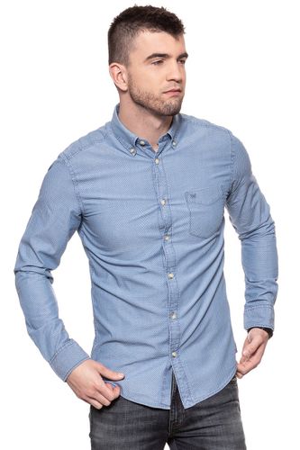 WRANGLER LS 1PKT BUTTON DOWN MID INDIGO W5883OU8E L na Arena.pl