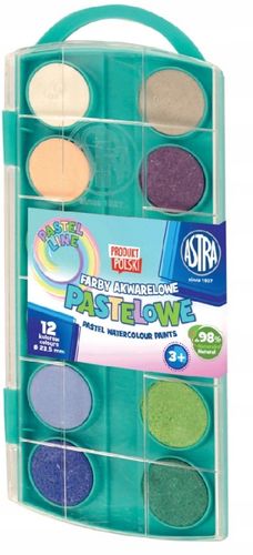farby akwarelowe pastel 12 kol- 23,5 mm 0846 na Arena.pl