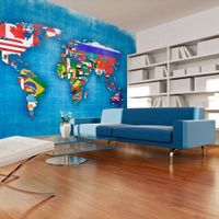 Fototapeta - Flags of countries 400x309