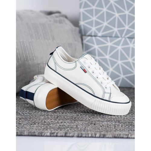 Białe Trampki Na Platformie r.38 na Arena.pl