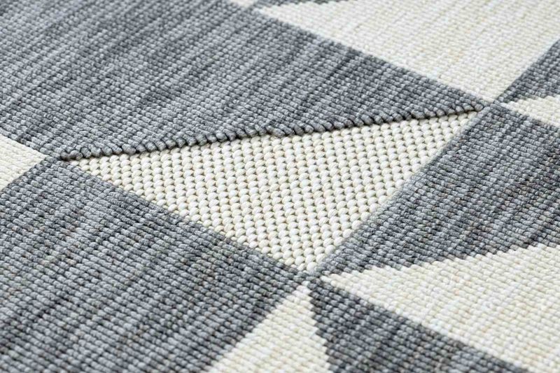 RUG/LU/WINK/TRIANGLE/GREY+CREAM/80x150 zdjęcie 4