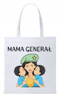 Dla Mamy Mamusi Prezent Torba Eco Biała Shopper Z Nadrukiem Ze Zdjęciem
