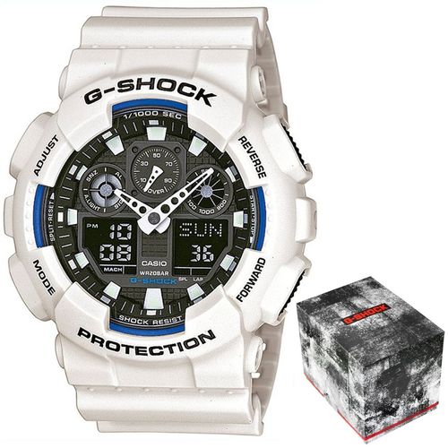 zegarek męski casio g-shock ga-100b-7aer + box na Arena.pl