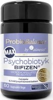 Aliness ProbioBALANCE, MAX Psychobiotyk BIFIZEN 6,5 mld x 60 vege caps.
