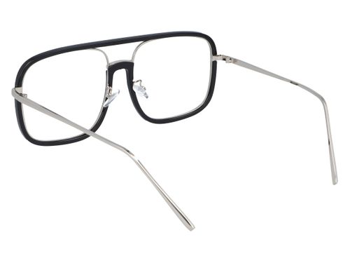 Okulary zerówki oversized czarne na Arena.pl