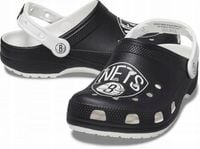 Damskie Buty Chodaki Klapki Crocs Classic NBA Brooklyn Nets Clog 37-38