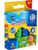 farby w sztyfcie okrągłe jumbo astra baby - 4 kolo
