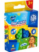 farby w sztyfcie okrągłe jumbo astra baby - 4 kolo