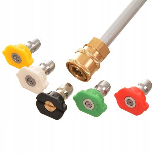 Lanca + KOMPLET dysz do myjki KARCHER K2 K3 K4 K5 K6 K7 na szybko złacze na Arena.pl