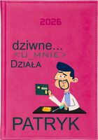 KALENDARZ A5 2026 DZIENNY terminarz Z NADRUKIEM UV PLANER DLA INFORMATYKA