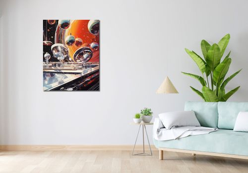 Obraz 70x90cm Orkiestra Sfer na Arena.pl