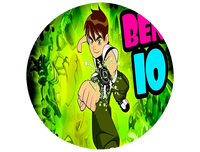 Opłatek na tort Ben 10