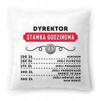 Dla Dyrektora Poduszka Na Urodziny Na Prezent Z Nadrukiem Ze Zdjęciem