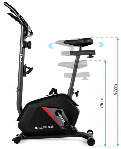 rower stacjonarny treningowy rowerek magnetyczny do ćwiczeń 150kg domowy na Arena.pl