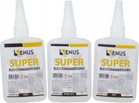 Klej cyjanoakrylowy CA rzadki średni gęsty Senus 100g