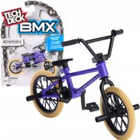 Tech Deck Fingerbike zestaw BMX rower na palce Wethepeople fiolet+naklejki