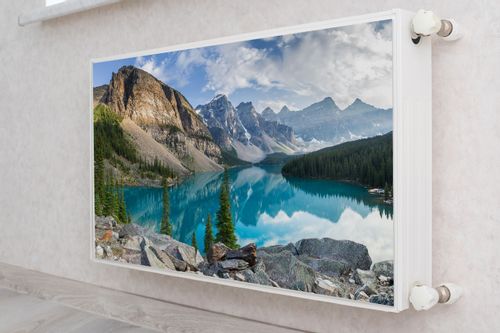 Osłona Magnetyczna NA KALORYFER Górski Krajobraz Jezioro 90cm x 60cm na Arena.pl