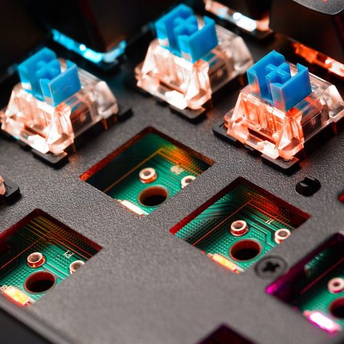 Klawiatura Mechaniczna Gamingowa Podświetlana RGB Pełnowymiarowa MIRAX GK-3 na Arena.pl