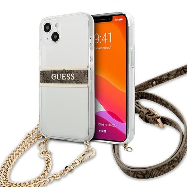Etui Guess do iPhone 13 mini, Przezroczysty zdjęcie 1