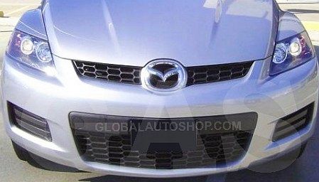 Mazda CX-7 -Chromowane Listwy Grill Chrom Atrapy Zderzaka Tuning na Arena.pl
