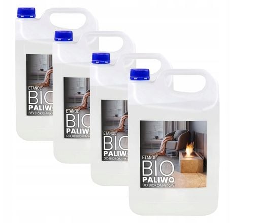 Biopaliwo do biokominka bezzapachowe bioetanol 4x5 L na Arena.pl