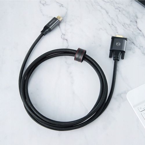 MCDODO KABEL ADAPTER KONWERTER HDMI NA VGA D-SUB DO MONITORA PROJEKTORA 2M na Arena.pl