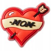 Przypinka Ozdoba Crocs Charms Jibbitz Pin Do Butów Mom Heart Tattoo