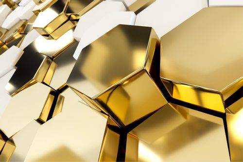 Fototapeta Do Salonu MOZAIKA Heksagony Efekt 3D Abstrakcja 368cm x 254cm na Arena.pl