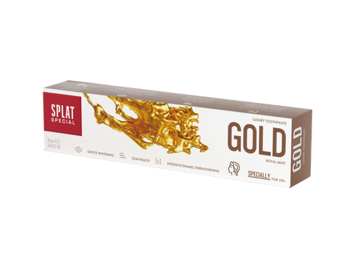 PASTA DO ZĘBÓW Special GOLD 75 ML - SPLAT na Arena.pl