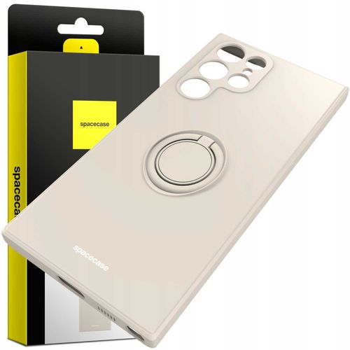 Spacecase Silicone Ring Galaxy S22 Ultra Bone na Arena.pl