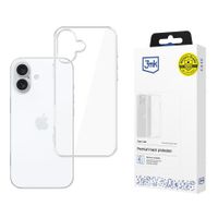 Silikonowe etui na Apple iPhone 16 - 3mk Clear Case