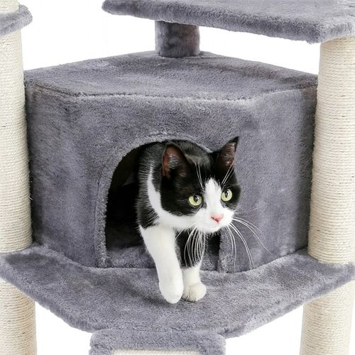 DRAPAK dla kota legowisko DOMEK budka drzewo SŁUPKI |106cm (F032) na Arena.pl