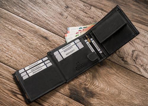 portfel męski skórzany n992-chm-deer black na Arena.pl