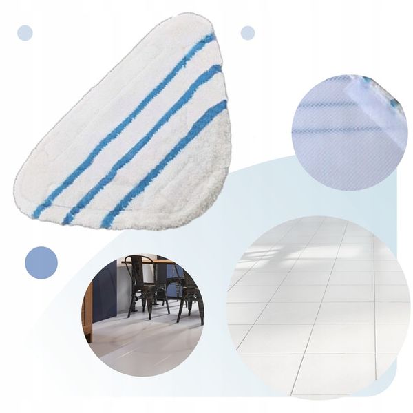 Nakładki do mopa parowego na rzepy Ariete Silvercrest Cadry H2O Mop zdjęcie 3