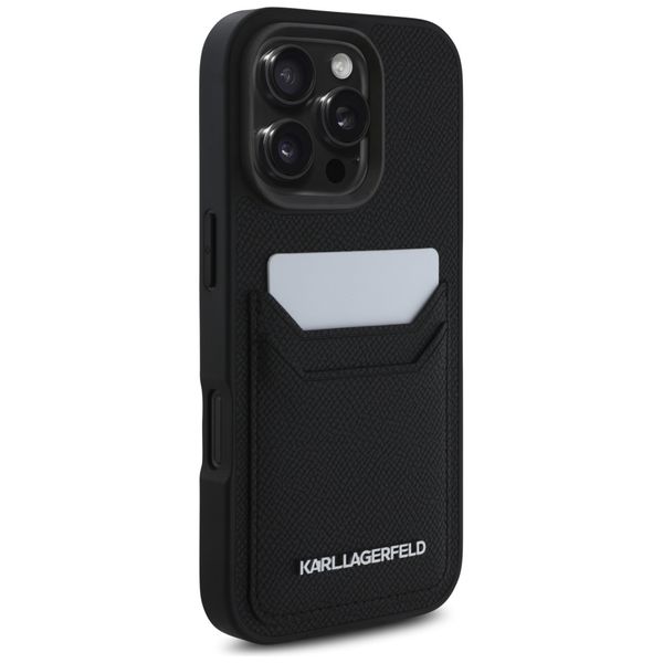 Etui Karl Lagerfeld do iPhone 16 Pro, Czarny zdjęcie 4